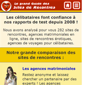 Tablet Screenshot of guide-sites-rencontres.fr